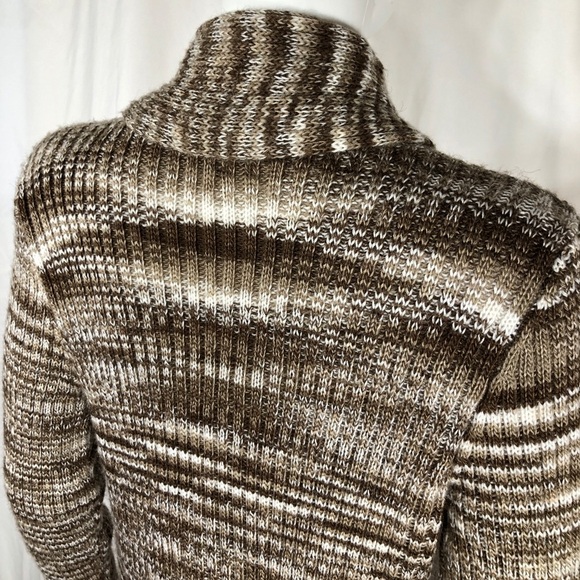 Alpaca Lael Lapel Front Alpaca Fur Fly Away Cardigan - Picture 6 of 9